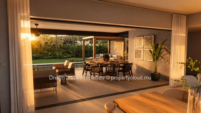 Luxueuses villas 4 chambres proche mer & montagnes à Rivière Noire – Ile Maurice