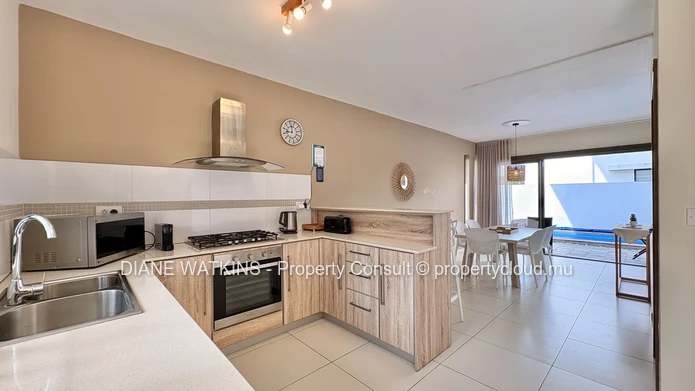  Modern 3-Bedroom Duplex with Pool and Rooftop for sale in Flic en Flac