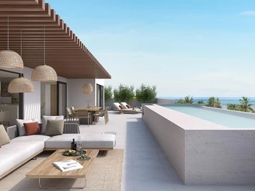 Penthouse de 4 Chambres