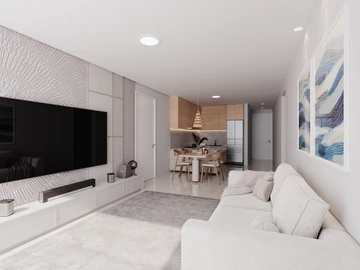 Penthouse de 3 Chambres