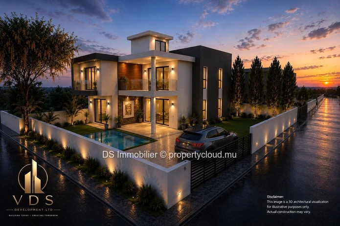 Villa À Vendre – Moderne- Proche De Grand Baie-Nord