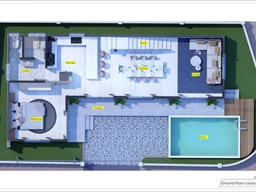 Villa de 3 Chambres