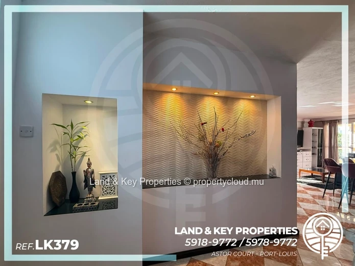 Appartement meublé de 2 chambres à vendre à Sodnac – Quatre Bornes