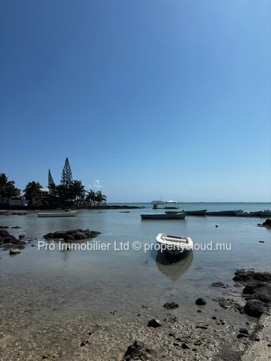 Beachfront Property for Sale at Grand Gaube.
