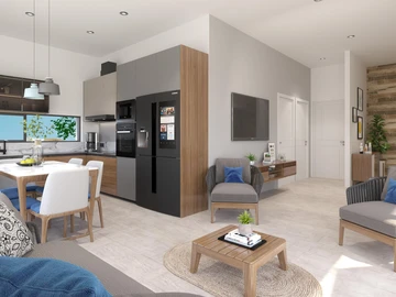 Penthouse de 2 Chambres