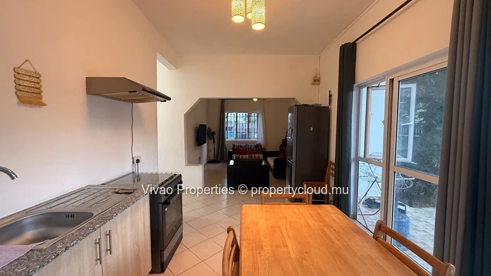 Appartement meublé de 2 chambres à louer à Pointe aux Sables - 30 000 Rs par mois