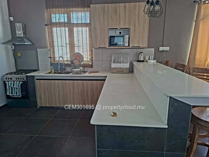 Brand-New 3-Bedroom House with Pool & Open Terrace for Rent in Trou aux Biches