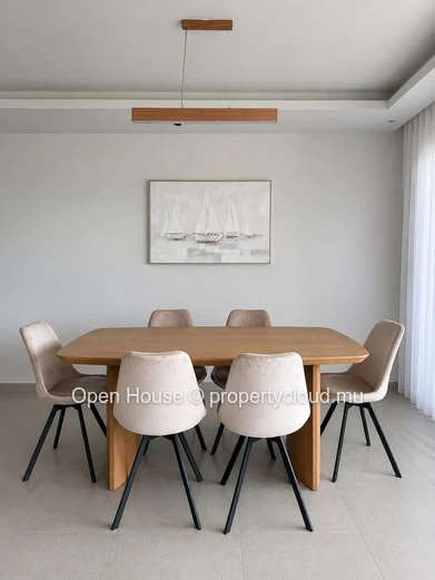 Furnished 3-Bedroom Townhouse with Pool in Grand Gaube