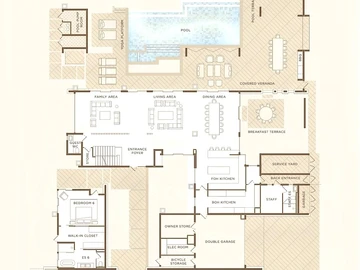 Villa de 6 Chambres