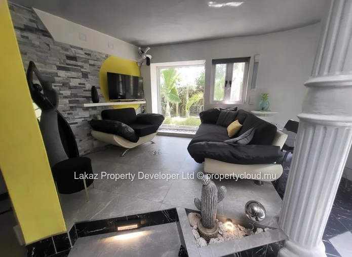 3-Bedroom Semi-Furnished Apartment with Garden in Vale