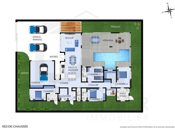 Maison de 4 Chambres