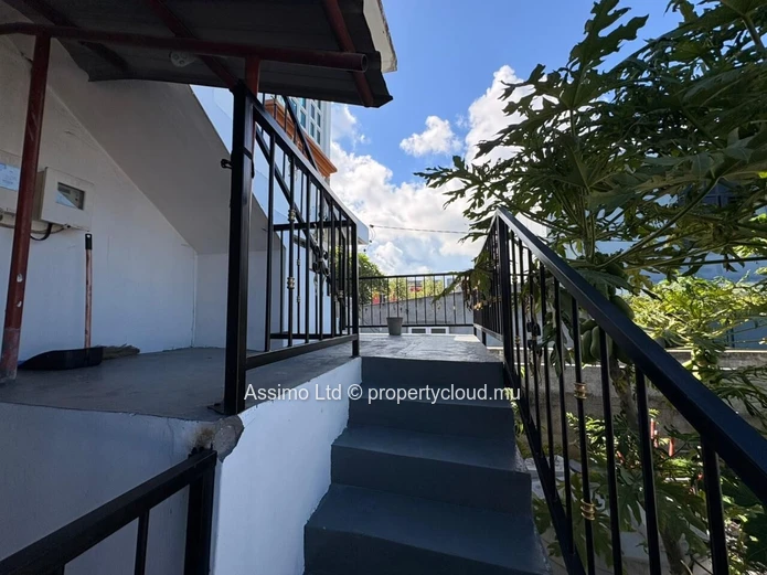 Top floor of a house, 2 bedrooms for rent in Trou aux Biches