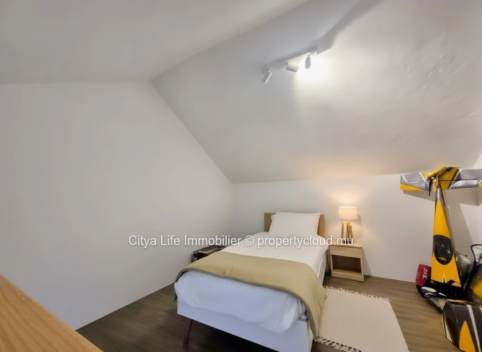 Duplex meublé de 3 chambres avec piscine privée à Beau Plan