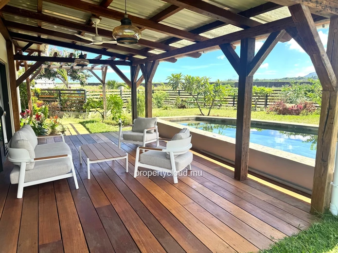 Villa 3 chambres à louer – Tamarin, proche golf