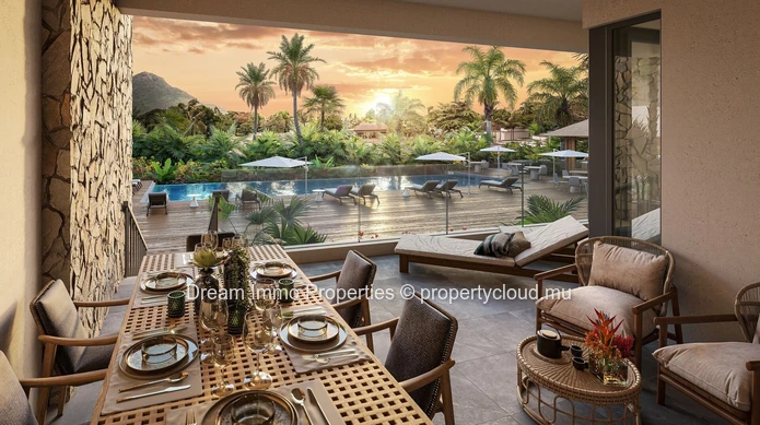 80M From The Sea! Furnished Apartments Near The Sea & Access To A 5* Hotel – Mauritius