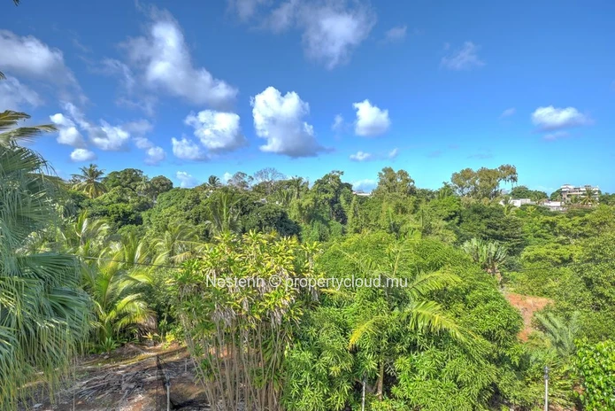 Spacious 275 m² house on a land of 13,802.67 m² in Chemin Grenier with sea and mountain views.