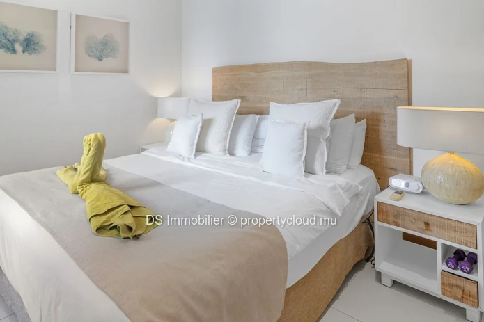 À Louer – Appartement Pieds Dans L’Eau –Résidence Sécurisée- Cap Malheureux
