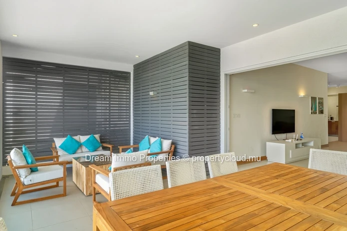 Superbe appartement de 3 chambres avec vue mer & accès direct plage à Cap Malheureux – Ile Maurice