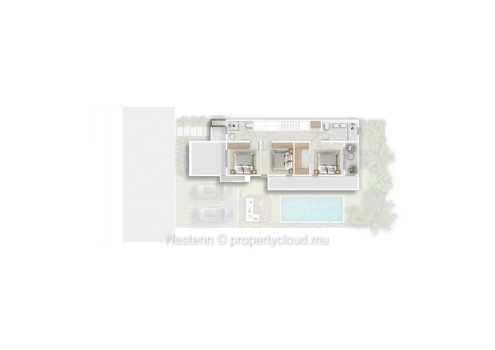 Modern Coastal Elegance – Off-Plan 4-bedroom duplex villa 