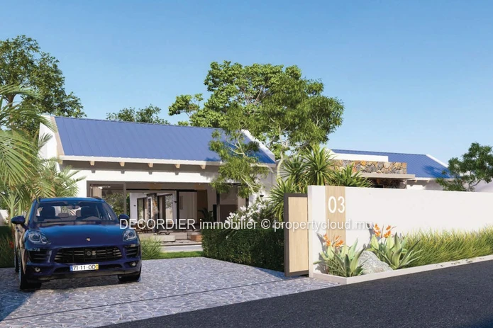Contemporary villa in a gated community