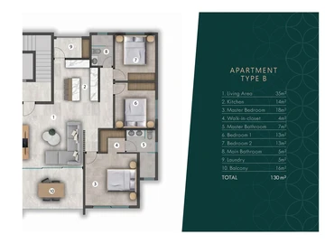 3 Bedroom Apartment