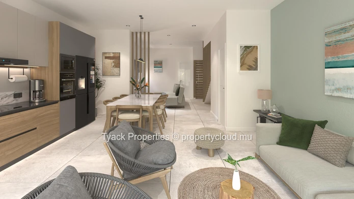 Modern 3-Bedroom Townhouse for Sale – Core & Shell or Fully Fitted Option