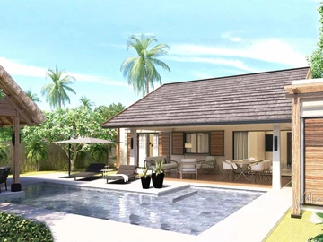 Elegant 2 Bedroom Villas In A Luxury Project In The North Of Mauritius