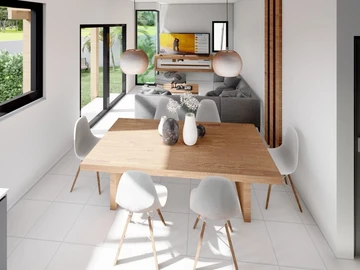 Townhouse, Duplex de 3 Chambres