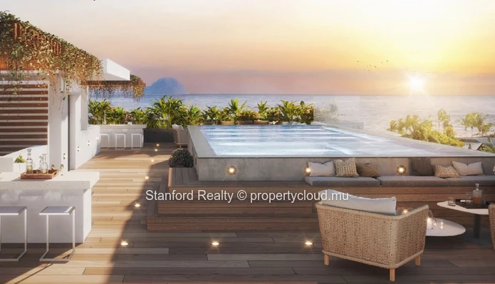 Superbe appartement de 2 chambres à vendre à Tamarin - Vie urbaine en bord de mer