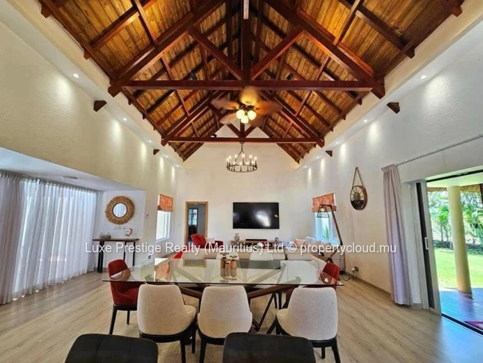Fully Furnished 4-Bedroom Villa with Private Pool & Sea Access in East Mauritius