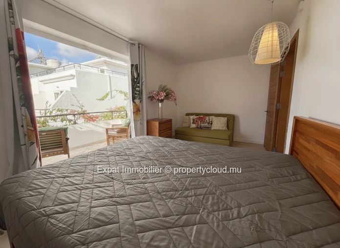 Contemporary 3-Bedroom Townhouse With Direct Access To The Sea – Pointe Aux Biches
