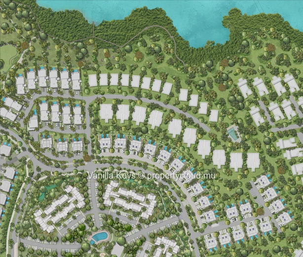 PDS Townhouses at Azuri,  Roches Noires -New Project