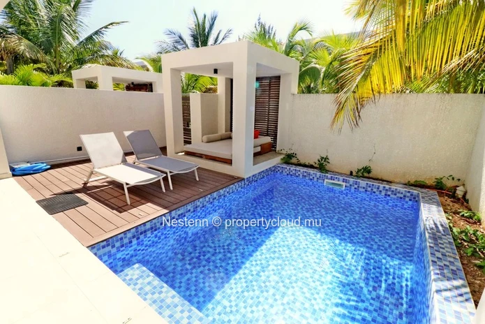 Maison jumelée moderne de 3 chambres avec accès à une belle plage