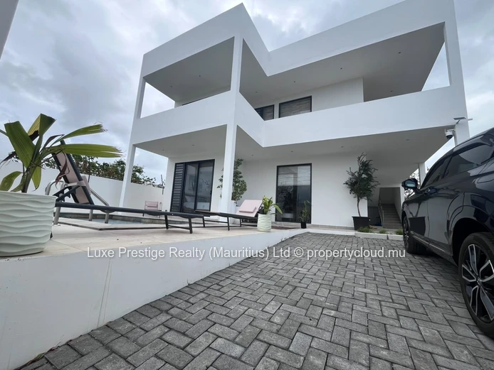 Newly Built 6-Bedroom Property with 2 Villas for Rent Opposite Clos du Littoral, Grand Baie | Common Swimming Pool