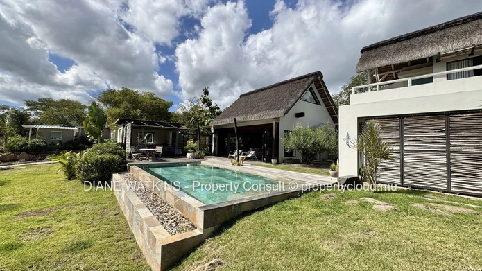 Authentic 4-Bedroom Villa for Rent in Black River with Private Pool and La Tourelle Mountain Views