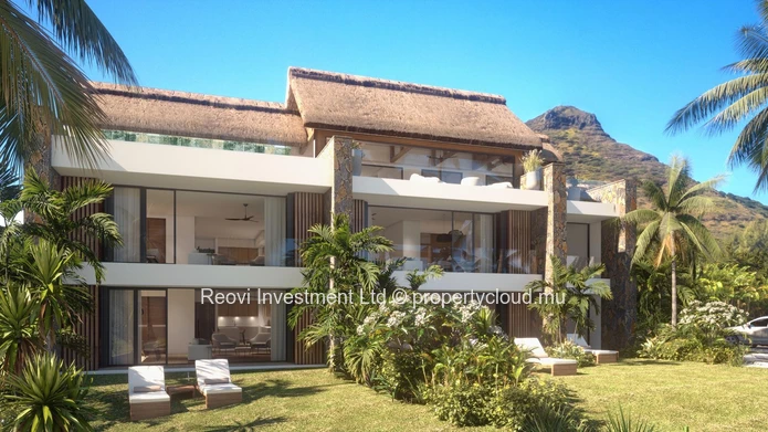 Freehold Beachfront Apartment in Tamarin