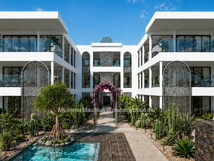 Pointe aux Canonniers – New 3-bedroom apartment just 5 minutes’ walk from the beach