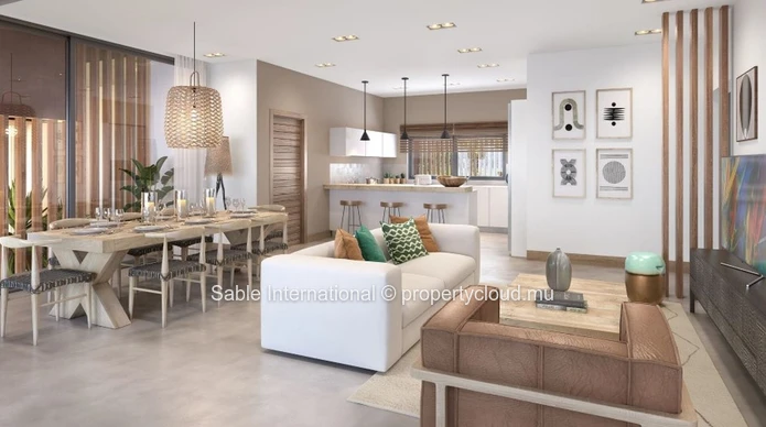 PDS à vendre à Tamarin, Rivière Noire - Black River. Extérieurs : LP, Parking, Veranda, Balcon, Piscine. Intérieurs :...