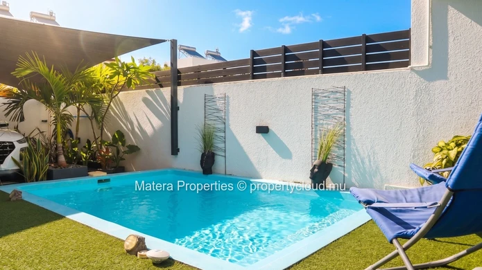 Townhouse de 3 chambres décorée avec goût à Flic en Flac