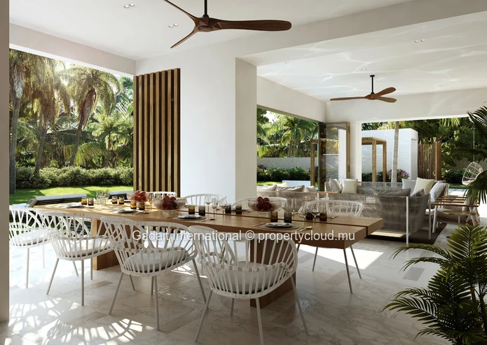 Villa de prestige 729 m² à l'Île Maurice – Vue mer, 6 suites, accès One&Only, propriété accessible aux étrangers