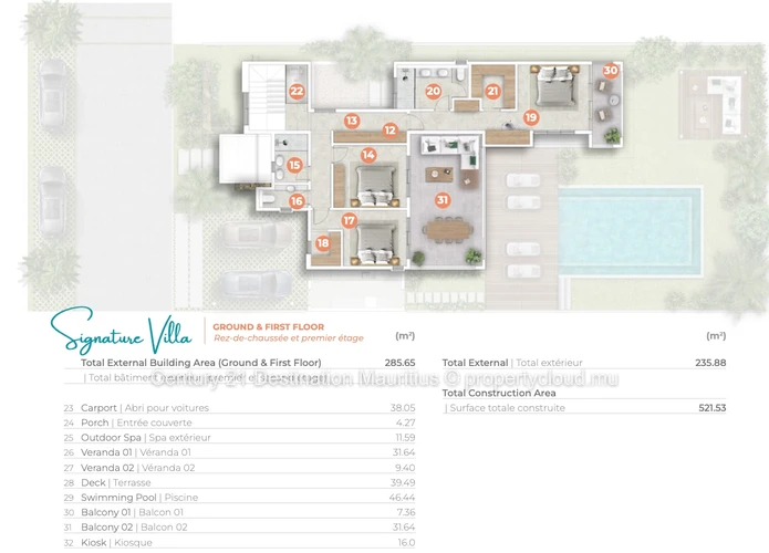 CALODYNE – Villa Signature de 4 chambres dans une résidence verdoyante !