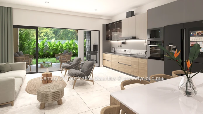 Contemporary 3-Bedroom Townhouse at Cap Tamarin - Zetwal – Space, Style & Comfort