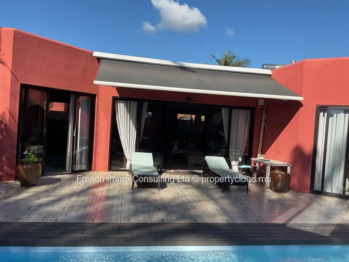 Villa PDS accessible aux etrangers a pointe aux piments