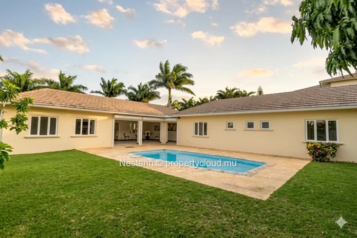 3- bed well maintained spacious unfurnished house in a prestigious estate.
