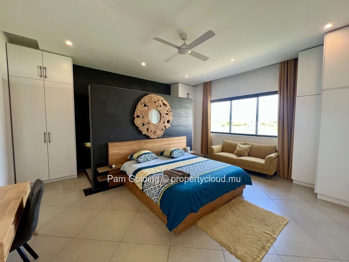 3-Bedroom Penthouse in Central Tamarin - Private Plunge Pool with Sea & Mountain Views