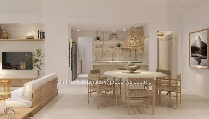 Penthouse de 3 chambres avec piscine privative et vues panoramiques sur le lagon et le Morne
