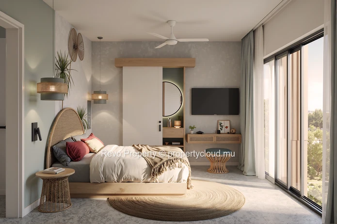 Investment Two-Bed Apartment in North Mauritius, Steps from Bain Boeuf Beach