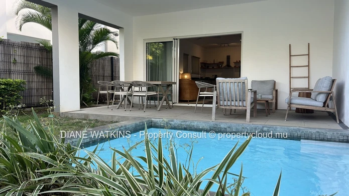 Coastal Comfort in Rivière Noire – Furnished Duplex with Jacuzzi for Sale