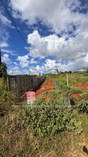 23 Perches Near Trou aux Biches — Fenced Red-Soil Lot