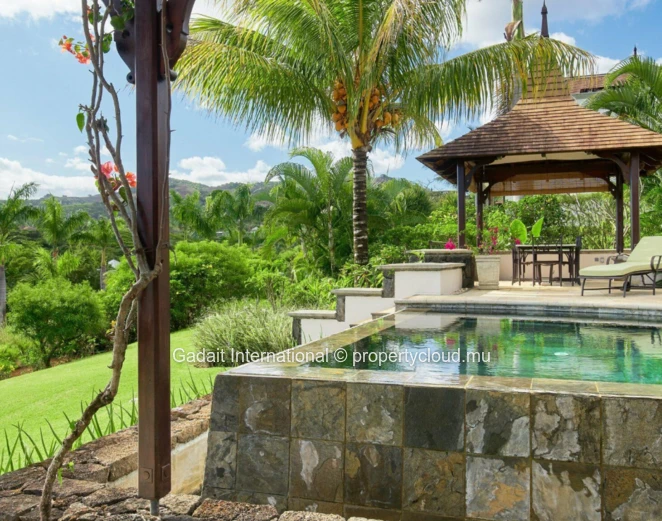 Bel Ombre luxury villa with golf view for sale | Heritage Villas Valriche –Mauritius
